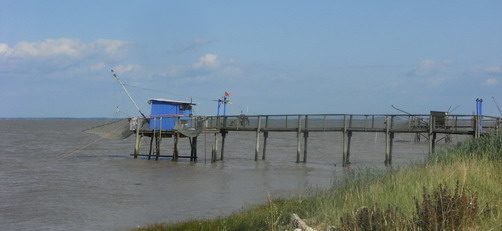 Médoc - Estuaire de la Gironde - Carrelets - St Yzans de Médoc